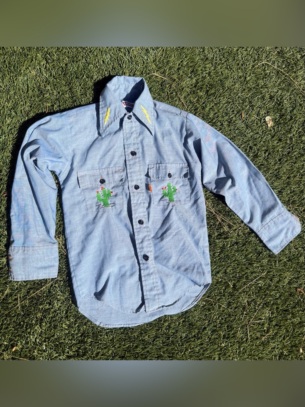 Levi's 70’s embroidered shirt